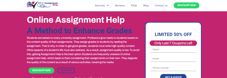 Edu Assignment Help Birmingham